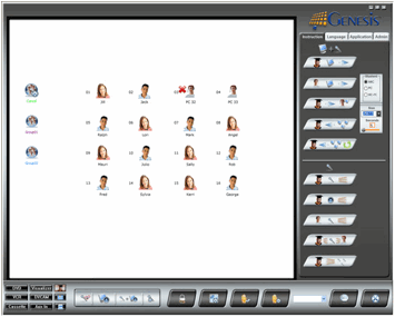 Description: Genesis Instructor Panel
